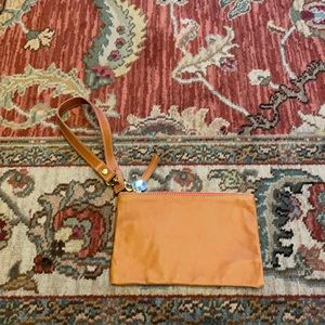 *ORIGINAL Not Copy Clare V. Leather Wristlet/pouchette/clutch From @mamasandy4